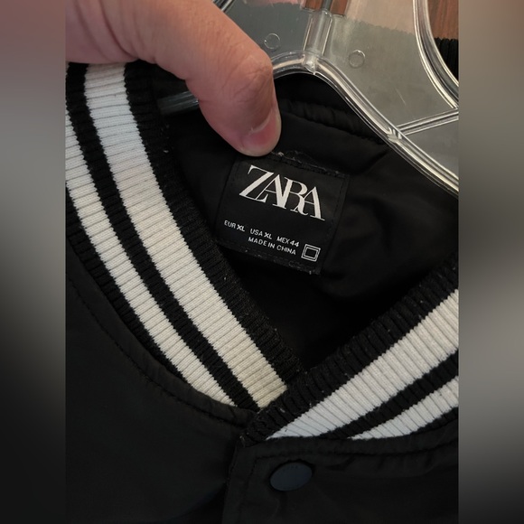 Men’s Zara Varsity Jacket size XL - Picture 3 of 7
